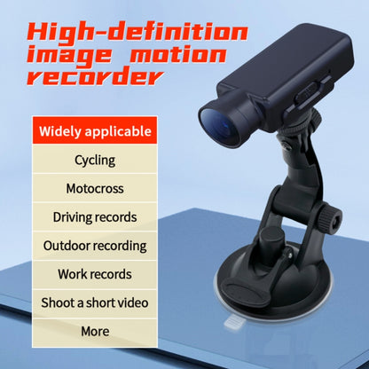 JNN V17 1080P HD Wide Angle Video Sports Recorder with Stand, Capacity:32GB(Black) - Digital Video Recorder by JNN | Online Shopping UK | buy2fix