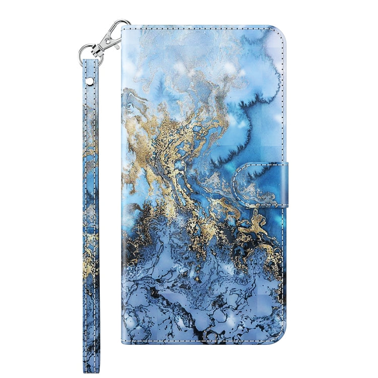 For Motorola Moto E13 3D Painting Pattern Leather Phone Case(Milky Way) - Motorola Cases by buy2fix | Online Shopping UK | buy2fix
