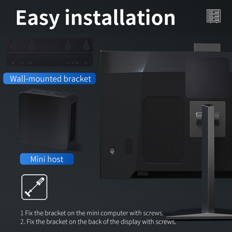 ZX03 Windows 11 Mini PC, Intel Alder Lake N95, Support Dual HDMI Output, Spec:16GB+256GB(US Plug) -  by buy2fix | Online Shopping UK | buy2fix