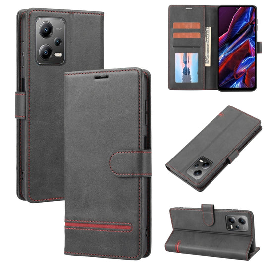 For Xiaomi Poco X5 Classic Wallet Flip Leather Phone Case(Black) - Xiaomi Cases by buy2fix | Online Shopping UK | buy2fix