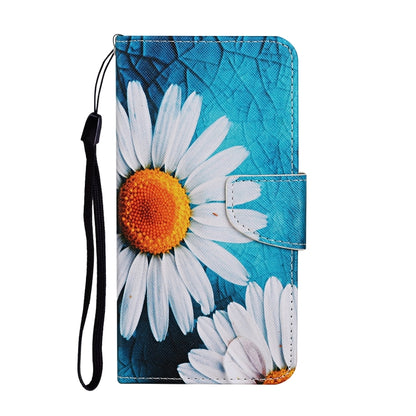 For Xiaomi Redmi Note 12 5G Global/Poco X5 Colored Drawing Pattern Flip Leather Phone Case(Chrysanthemum) - Note 12 Cases by buy2fix | Online Shopping UK | buy2fix