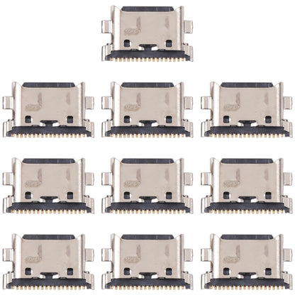 For Samsung Galaxy M52 5G SM-M526B 10pcs Charging Port Connector - Repair & Spare Parts by buy2fix | Online Shopping UK | buy2fix