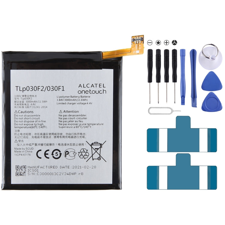 For Alcatel Idol 3C OT-5606 OT5026D 2900mAh Battery Replacement TLp029C7 TLP029C1 - Others by buy2fix | Online Shopping UK | buy2fix