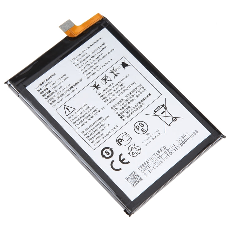 For Alcatel A5 LED OT5085 2800mAh Battery Replacement TLP027AJ - Others by buy2fix | Online Shopping UK | buy2fix