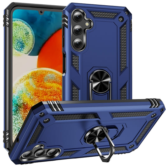 For Samsung Galaxy A24 4G Shockproof TPU + PC Phone Case(Blue) - Galaxy Phone Cases by buy2fix | Online Shopping UK | buy2fix