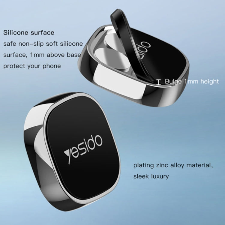 Yesido C81 Car Dashboard Mini Strong Magnetic Phone Holder(Silver) -  by Yesido | Online Shopping UK | buy2fix