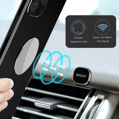 Yesido C81 Car Dashboard Mini Strong Magnetic Phone Holder(Black) -  by Yesido | Online Shopping UK | buy2fix