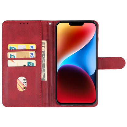 For iPhone 15 Plus Leather Phone Case(Red) - iPhone 15 Plus Cases by buy2fix | Online Shopping UK | buy2fix