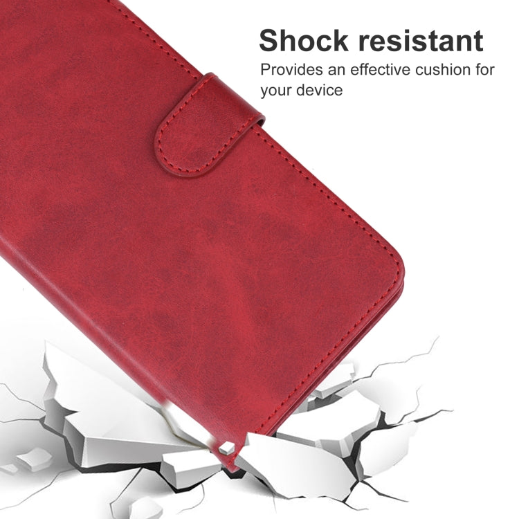 For iPhone 15 Pro Leather Phone Case(Red) - iPhone 15 Pro Cases by buy2fix | Online Shopping UK | buy2fix