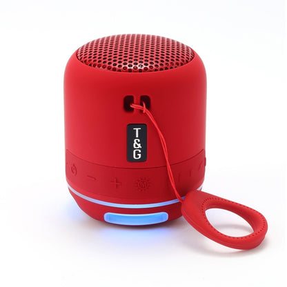 T&G TG294 TWS LED Mini Portable Wireless Stereo Sound Outdoor Speaker(Red) - Mini Speaker by T&G | Online Shopping UK | buy2fix