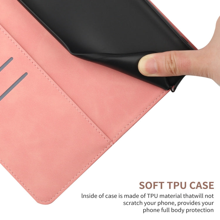 For Sony Xperia 10 IV Stitching Embossed Leather Phone Case(Pink) - Sony Cases by buy2fix | Online Shopping UK | buy2fix