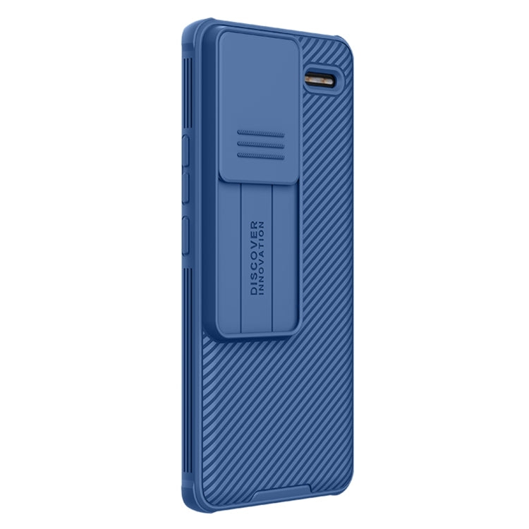 For Xiaomi Redmi Note 13 Pro+ 5G NILLKIN CamShield Pro PC Phone Case(Blue) - Xiaomi Cases by NILLKIN | Online Shopping UK | buy2fix