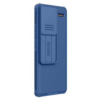 For Xiaomi Redmi Note 13 Pro+ 5G NILLKIN CamShield Pro PC Phone Case(Blue) - Xiaomi Cases by NILLKIN | Online Shopping UK | buy2fix