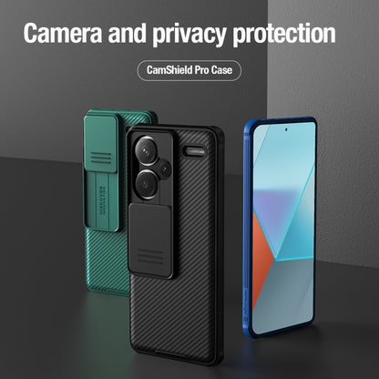 For Xiaomi Redmi Note 13 Pro+ 5G NILLKIN CamShield Pro PC Phone Case(Blue) - Xiaomi Cases by NILLKIN | Online Shopping UK | buy2fix