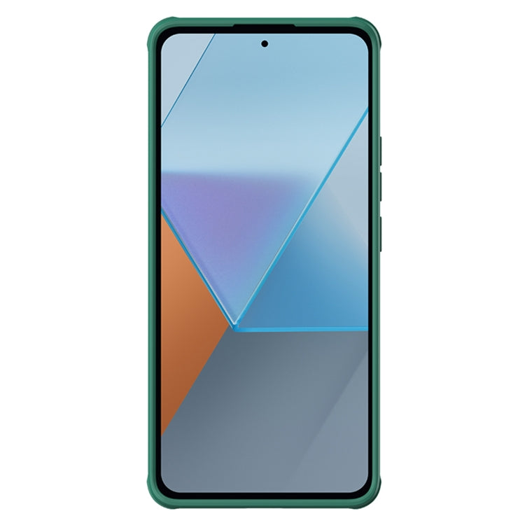 For Xiaomi Redmi Note 13 Pro+ 5G NILLKIN CamShield Pro PC Phone Case(Green) - Xiaomi Cases by NILLKIN | Online Shopping UK | buy2fix