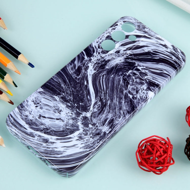 For Samsung Galaxy S23+ 5G Marble Pattern Phone Case(Black White) - Galaxy S23+ 5G Cases by buy2fix | Online Shopping UK | buy2fix