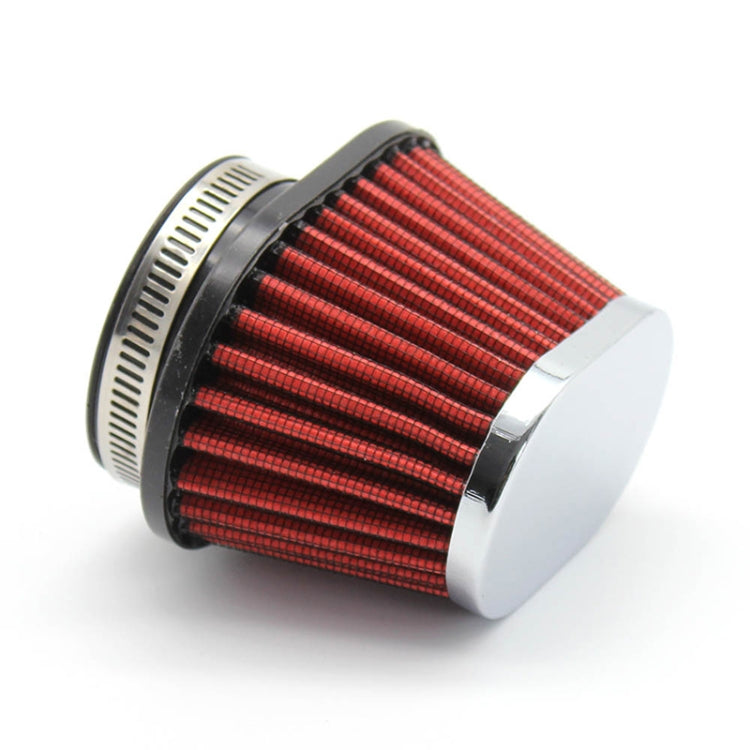 55mm XH-UN073 Mushroom Head Style Car Modified Air Filter Motorcycle Exhaust Filter(Red) - In Car by buy2fix | Online Shopping UK | buy2fix