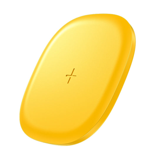 WK WP-U165 15W Desktop Wireless Charger(Yellow) - Wireless Charger by WK | Online Shopping UK | buy2fix