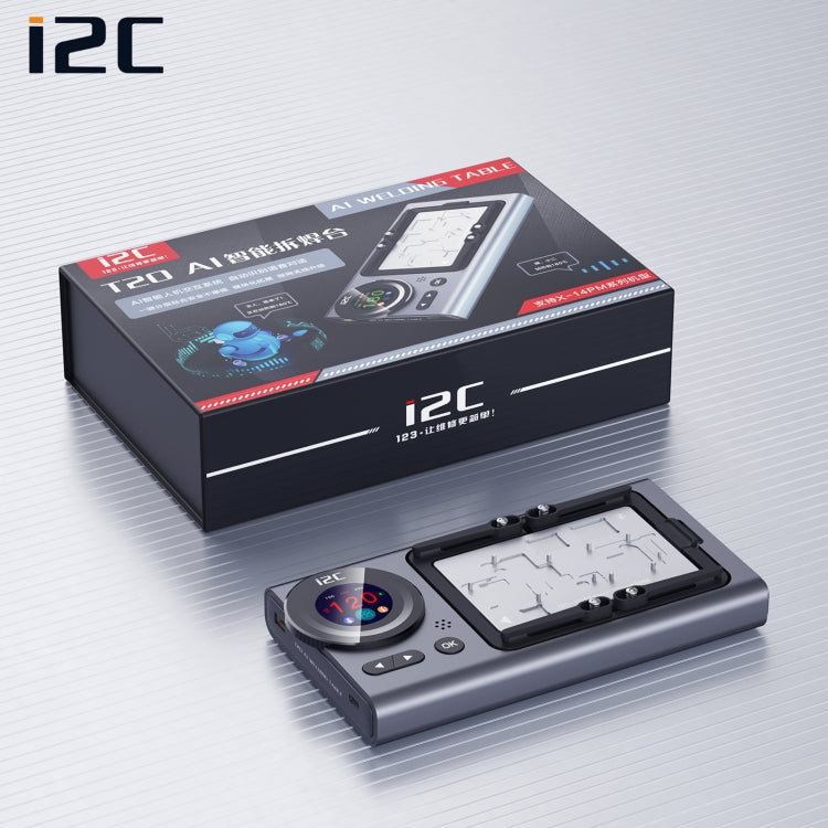 i2C T20 Intelligent Motherboard Middle Layered Heating Platform For iPhone X-14 Series, Plug:US - Repair Platform by i2C | Online Shopping UK | buy2fix