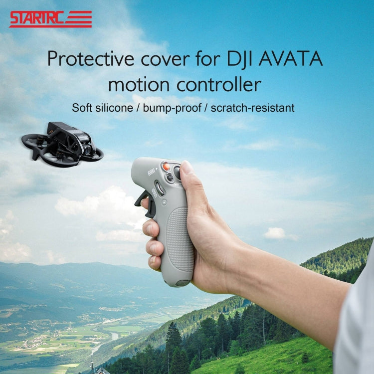 For DJI Avata Rocker / RC Motion 2 Silicone Protective Case(Grey) -  by STARTRC | Online Shopping UK | buy2fix