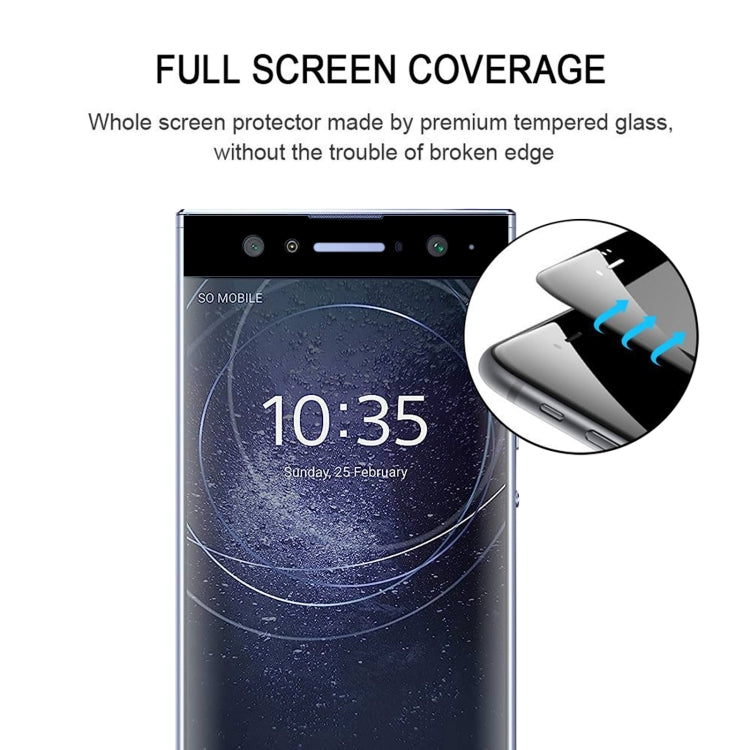 For Sony Xperia XA2 Ultra 25pcs 3D Curved Edge Full Screen Tempered Glass Film - Sony Tempered Glass by buy2fix | Online Shopping UK | buy2fix