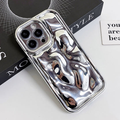For iPhone 11 Pro Electroplating Meteorite Texture TPU Phone Case(Silver) - iPhone 11 Pro Cases by buy2fix | Online Shopping UK | buy2fix