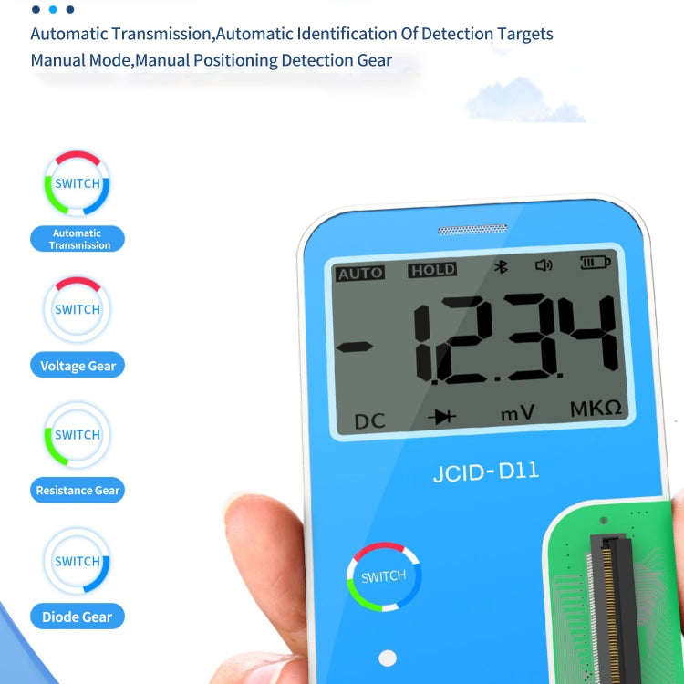 JCID D11 Multifunctional PCB Intelligent Digital Detector - Test Tools by JC | Online Shopping UK | buy2fix