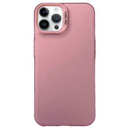 For iPhone 13 Pro Max Semi Transparent Frosted PC Phone Case(Pink) - iPhone 13 Pro Max Cases by buy2fix | Online Shopping UK | buy2fix