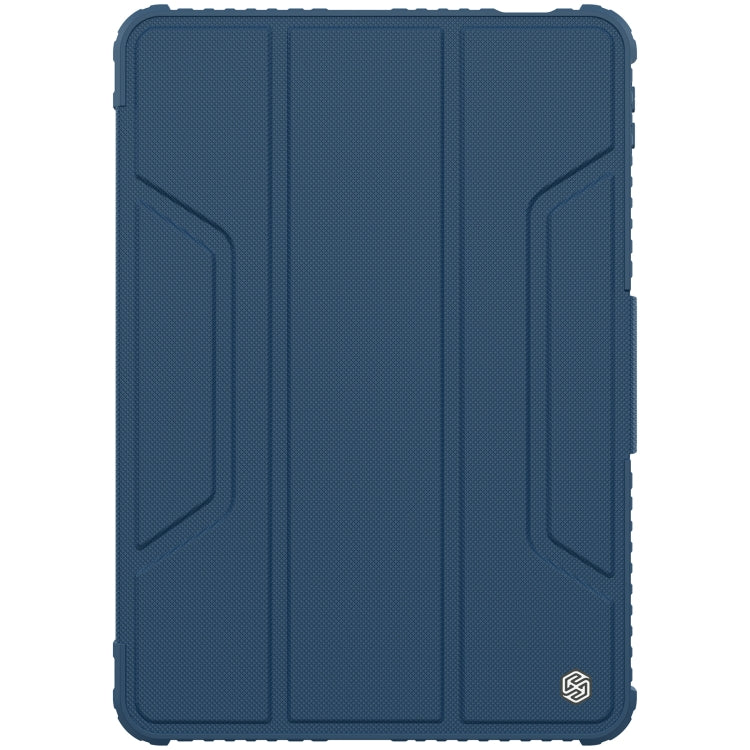 For Xiaomi Pad 6 / Pad 6 Pro NILLKIN Bumper Pro Camshield Tablet Leather Case(Blue) -  by NILLKIN | Online Shopping UK | buy2fix