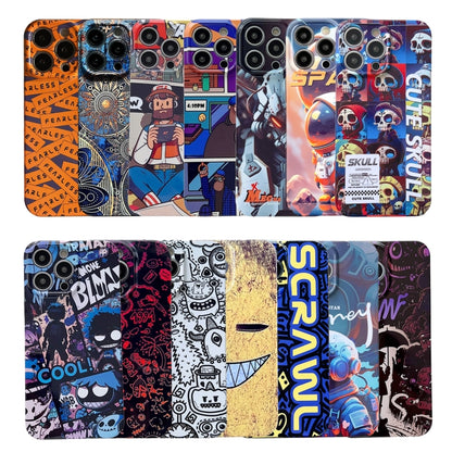 For iPhone 14 Painted Pattern Precise Hole PC Phone Case(Bottle Monster) - iPhone 14 Cases by buy2fix | Online Shopping UK | buy2fix