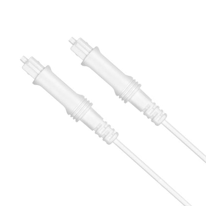 30m EMK OD2.2mm Digital Audio Optical Fiber Cable Plastic Speaker Balance Cable(White) - Audio Optical Cables by EMK | Online Shopping UK | buy2fix