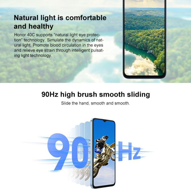 Honor Play 40C 5G, 6GB+128GB, 6.56 inch MagicOS 7.1 Snapdragon 480 Plus Octa Core up to 2.2GHz, Network: 5G, Not Support Google Play(Magic Night Black) - Honor by Huawei | Online Shopping UK | buy2fix