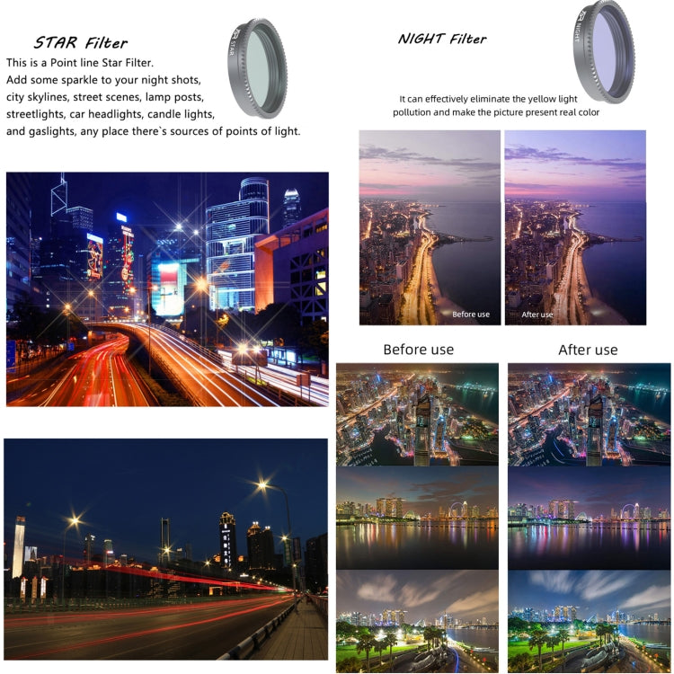 For Insta360 GO 2 / GO 3 JSR LS Series Camera Lens Filter, Filter:STAR - Len Accessories by JSR | Online Shopping UK | buy2fix