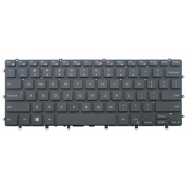 For Dell 5510 M5510 15-7558 7568 XPS 15-9550 US Version Laptop Keyboard(Black) - Dell Spare Parts by buy2fix | Online Shopping UK | buy2fix