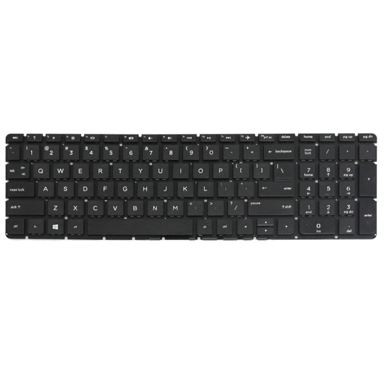 For HP 15-AC / 15-AF US Version Laptop Keyboard - HP Spare Parts by buy2fix | Online Shopping UK | buy2fix