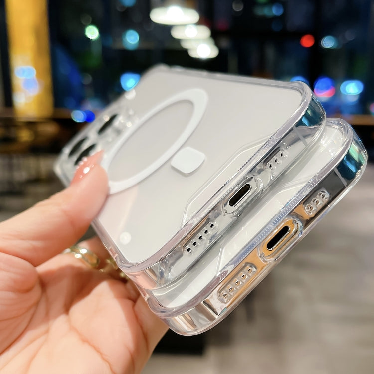 For iPhone 12 Pro Max MagSafe Space Phone Case(Transparent) - iPhone 12 Pro Max Cases by buy2fix | Online Shopping UK | buy2fix
