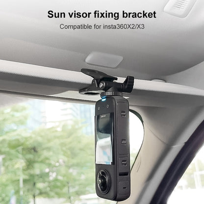 Car Sun Visor Bracket Type B Phone Clamp Mount - Car Holders by buy2fix | Online Shopping UK | buy2fix