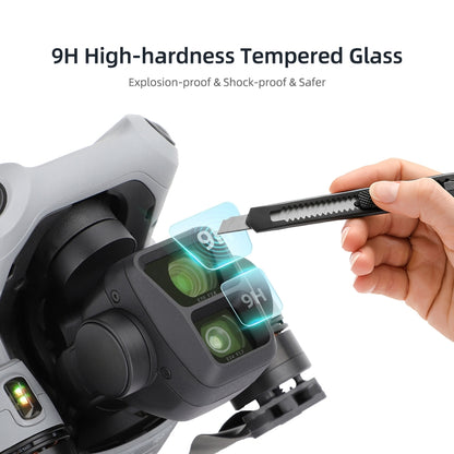 For DJI Air 3 Sunnylife Lens Protector Tempered Glass Combo Protective Films, Quantity:1 Set - Others by Sunnylife | Online Shopping UK | buy2fix