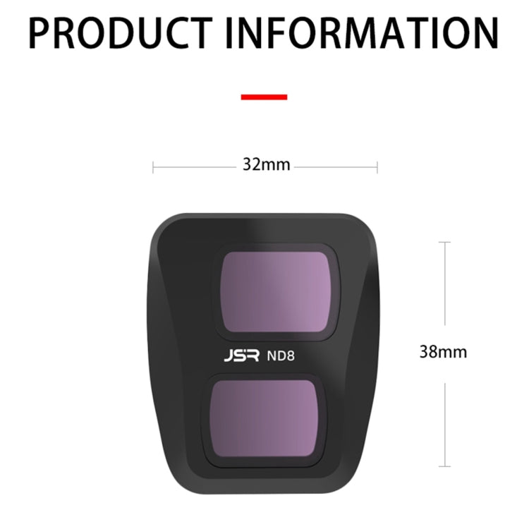 For DJI Air 3 JSR KB Series Drone Lens Filter, Filter:STAR - Lens Filter by JSR | Online Shopping UK | buy2fix