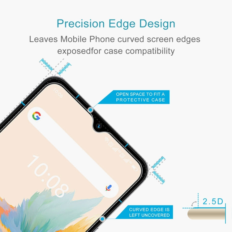 For UMIDIGI A15C 50pcs 0.26mm 9H 2.5D Tempered Glass Film - For Umidigi by buy2fix | Online Shopping UK | buy2fix