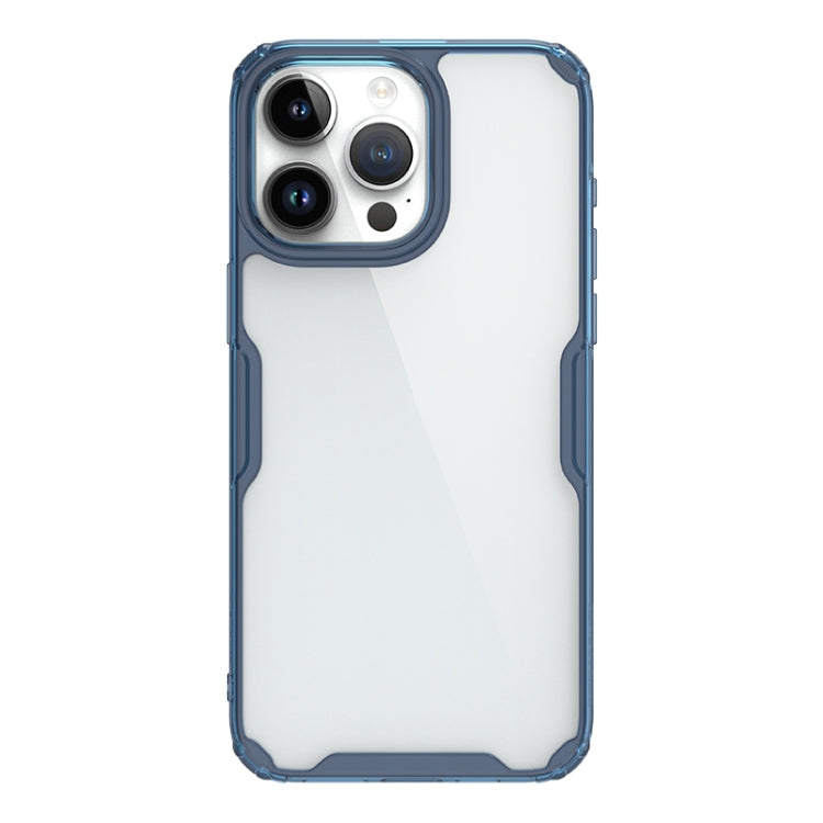 For iPhone 15 Pro NILLKIN Ultra Clear PC + TPU Phone Case(Blue) - iPhone 15 Pro Max Cases by NILLKIN | Online Shopping UK | buy2fix