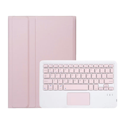 For Huawei MatePad Air 11.5 inch 2023 AH14-A Lambskin Texture Ultra-thin Detachable Bluetooth Keyboard Leather Case with Touchpad(Pink) - Huawei Keyboard by buy2fix | Online Shopping UK | buy2fix