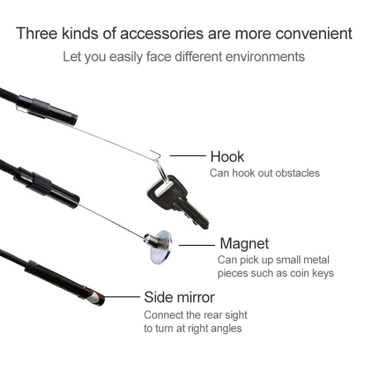 AN97 Waterproof Micro USB Endoscope Snake Tube Inspection Camera for Parts of OTG Function Android Mobile Phone, with 6 LEDs, Lens Diameter:5.5mm(Length: 10m) - Consumer Electronics by buy2fix | Online Shopping UK | buy2fix