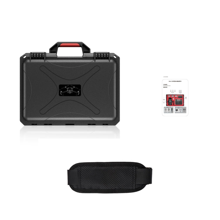 For DJI Mini 4 Pro STARTRC Drone Kit Waterproof ABS Suitcase Storage Box(Black Orange) - Backpacks & Bags by STARTRC | Online Shopping UK | buy2fix