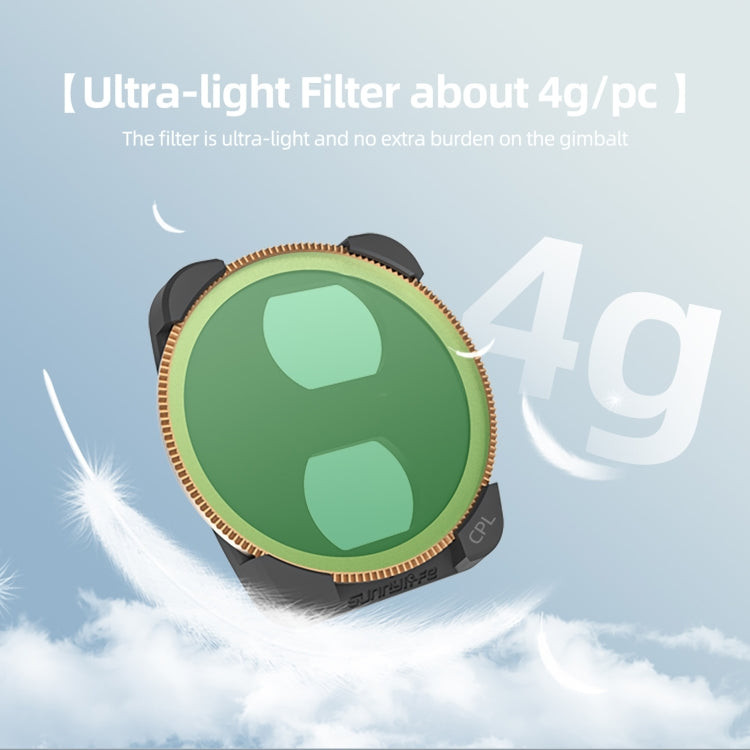 For DJI Air 3 Sunnylife Camera Lens Filter, Filter:ND16 - Lens Filter by Sunnylife | Online Shopping UK | buy2fix