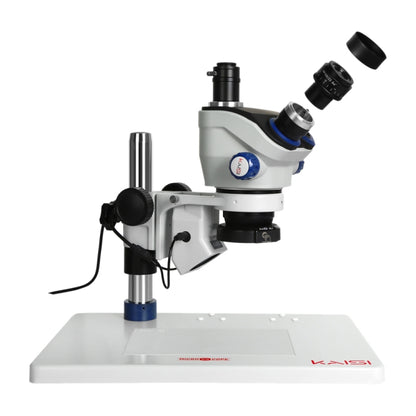 Kaisi TX-350E Ver1.2 7X-50X Microscope Zoom Stereo Microscope with Big Base - Microscope Magnifier Series by Kaisi | Online Shopping UK | buy2fix