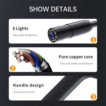 P200 5.5mm Front Lenses Integrated Industrial Pipeline Endoscope with 4.3 inch Screen, Spec:30m Tube -  by buy2fix | Online Shopping UK | buy2fix