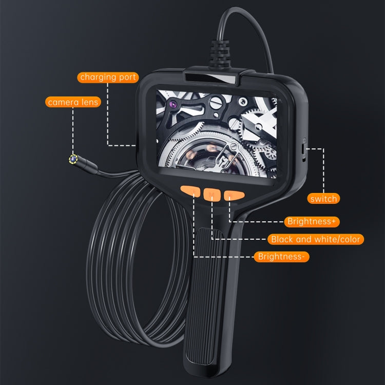 P200 8mm Front Lenses Detachable Industrial Pipeline Endoscope with 4.3 inch Screen, Spec:10m Tube -  by buy2fix | Online Shopping UK | buy2fix