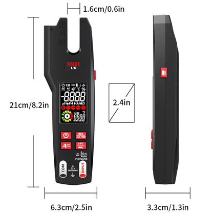 BSIDE U6 AC/DC Clamp-on Infrared Temperature Measurement Multimeter - Digital Multimeter by BSIDE | Online Shopping UK | buy2fix