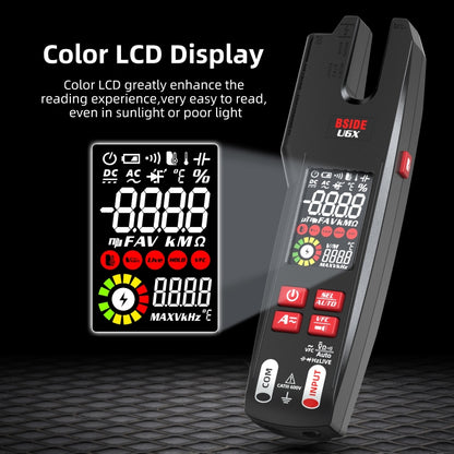 BSIDE U6X AC/DC Clamp-on Infrared Temperature Measurement Multimeter - Digital Multimeter by BSIDE | Online Shopping UK | buy2fix